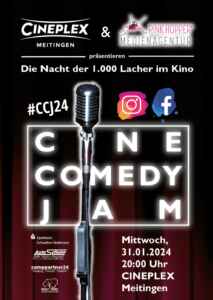 Cine Comedy Jam 2024 - Die Nacht der 1.000 Lacher im Kino (Poster)