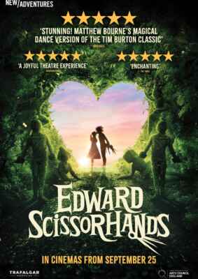 Edward Scissorhands: Matthew Bourne's dance version of Tim Burton's classic (2024) (Poster)