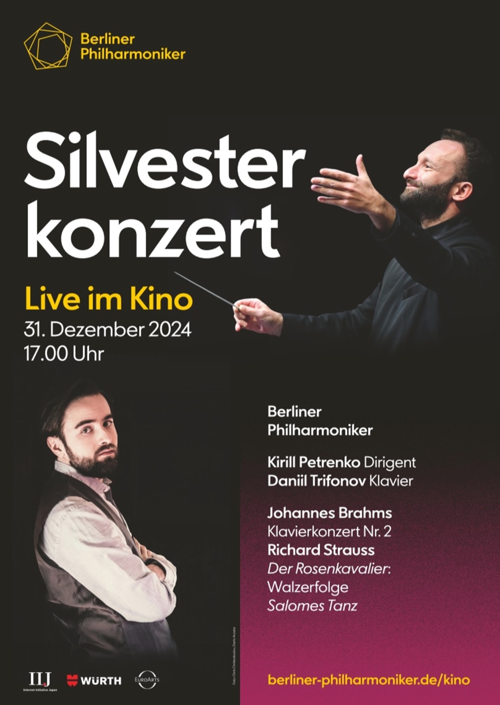 Berliner Philharmoniker: Silvesterkonzert 2024/25 (2024) Im Kino In ...