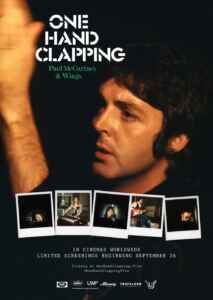 Paul McCartney and Wings - One Hand Clapping (Poster)