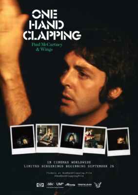 Paul McCartney and Wings - One Hand Clapping (Poster)