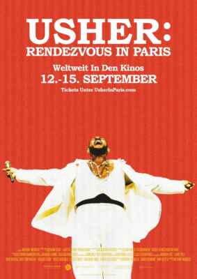 USHER: RENDEZVOUS IN PARIS (2023) (Poster)