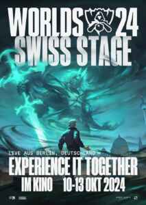 LOL Worlds 2024 Swiss Stage Cinema Viewing Parties (2024) (Poster)